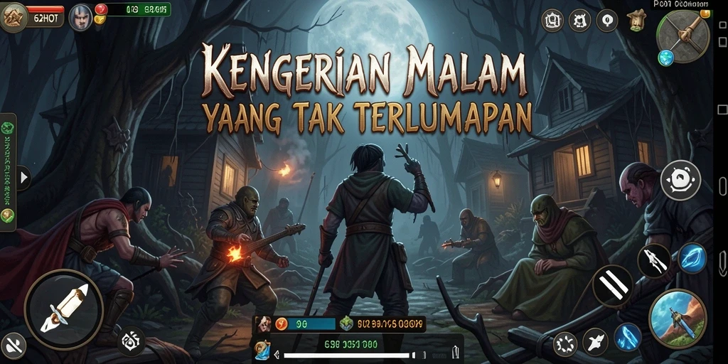 Gameplay menyeramkan 62HOT yang memacu adrenalin.