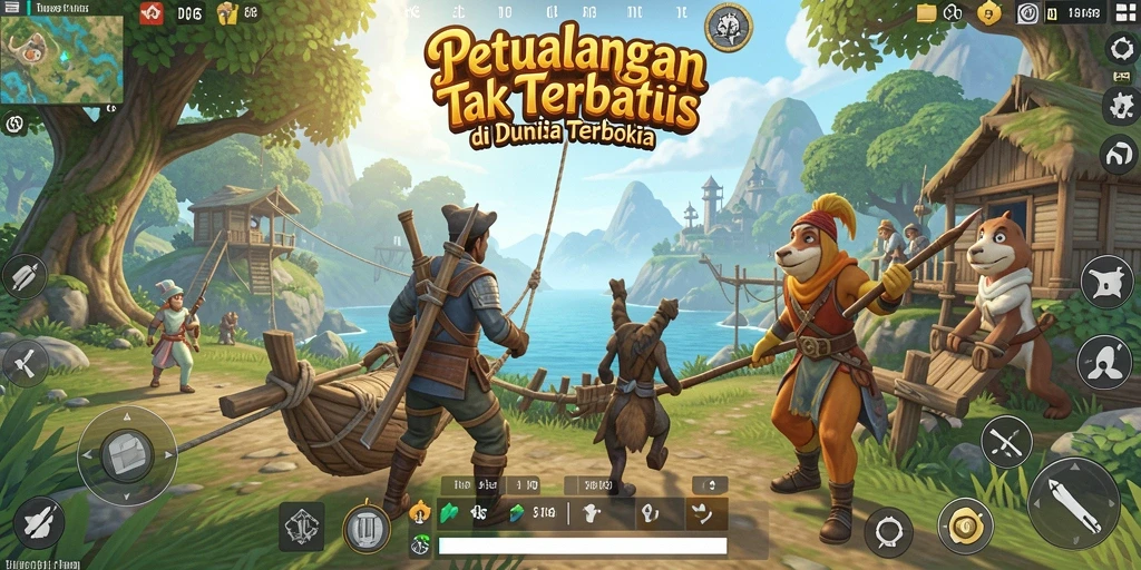 Gameplay D06 yang menakjubkan di dunia terbuka.
