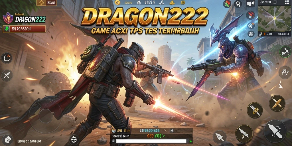 Tampilan epik dari pertempuran seru di DRAGON222.