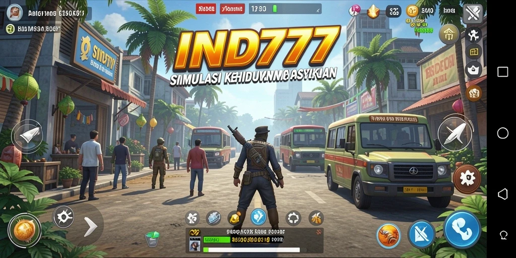 Gameplay menarik dari IND777 dengan simulasi kehidupan yang seru.