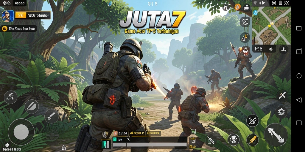 Gameplay menegangkan JUTA7 dengan aksi tak terduga.