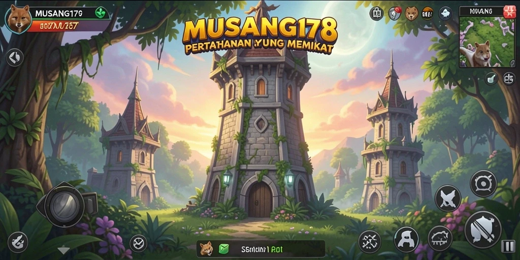 Tangkapan layar gameplay MENARAI yang menegangkan di MUSANG178.
