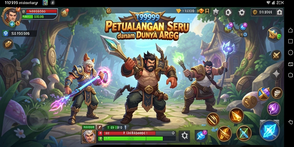 Gameplay seru di T9999 dengan aksi ARPG yang mendebarkan.