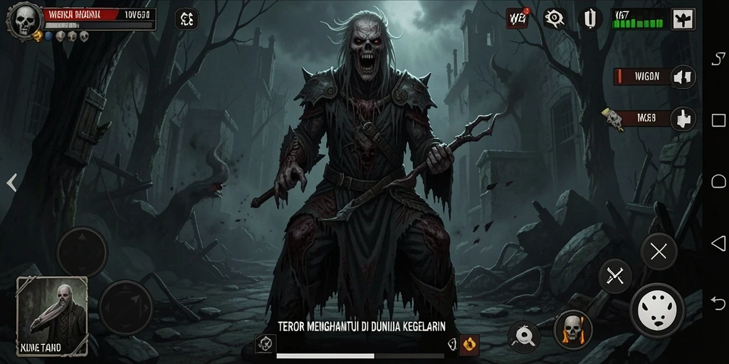 Gameplay menyeramkan W67 dengan atmosfer mencekam.